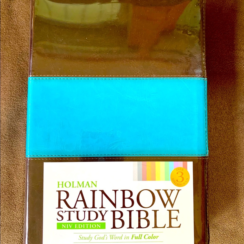 STUDY BIBLE - Holman Rainbow Study Bible NIV Edition - Study God’s Word in color
